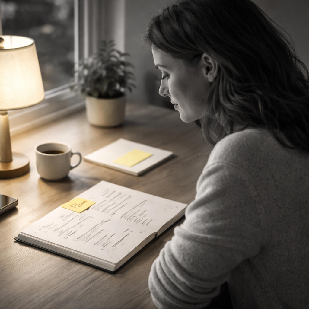 Na vier weken Waar te beginnen